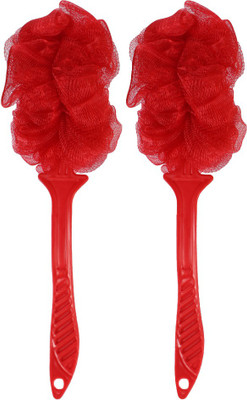 

SAI BABA PLASTIC Loofah(Pack of 2), Red