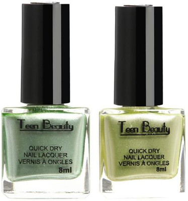 

Teen Beauty Dual Pack - 215 Light Green, Pista Green(Pack of 2)