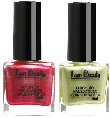

Teen Beauty Dual Pack - 212 Red, Pista Green(Pack of 2)