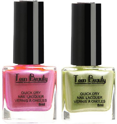 

Teen Beauty Dual Pack - 217 Light Pink, Light Pista Green(Pack of 2)