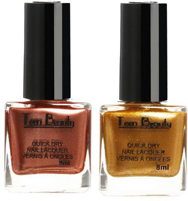 

Teen Beauty Dual Pack - 207 Orange, Dark Golden(Pack of 2)