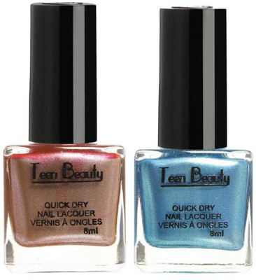 

Teen Beauty Dual Pack - 205 Rose Gold, Light Blue(Pack of 2)