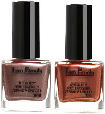 Teen Beauty Dual Pack - 224 Brownie, Orange(Pack of 2)