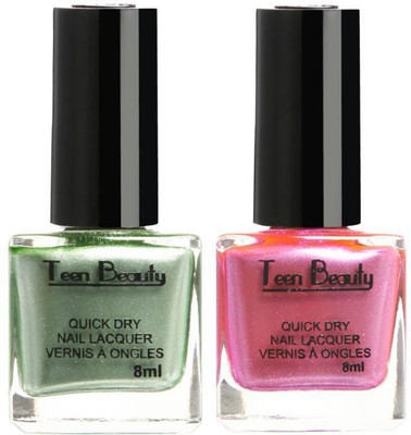 

Teen Beauty Dual Pack - 218 Light Green, Light Pink(Pack of 2)