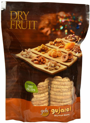 

GUJARAT DRY FRUIT STORES Figs Selected 750 Grams Figs(750 g, Pouch)