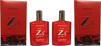 

RAMSONS RED ZX ( PACK OF 2) Eau de Parfum - 100 ml(For Men & Women)
