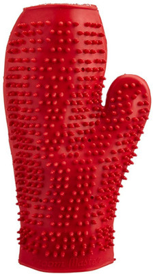 

DOUGE COUTURE Pet Dog Grooming Rubber Gloves Dog Bathing Gloves Mix Color Grooming Gloves for Dog(Red, Fits All)