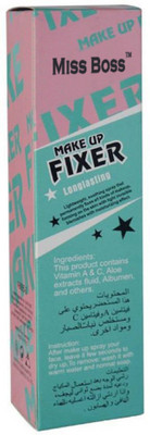 

Miss Boss PRO LONG LASTING MAKE UP FIXER CAN BE APPLIED O ANY TYPE OF MAKE UP MIST & FIX Primer - 150 ml Primer - 150 ml(blue)