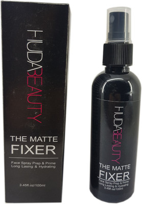 

Huda Beauty THE MATTE FIXER Face Sprayy Prep & Prime Long Lasting & Hydrating Primer - 100 ml(TRANSPARENT)