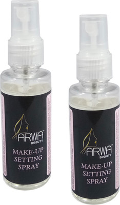 

Arwa Beauty Makeup Setting Spray Pack of 2 Primer - 50 ml(White)