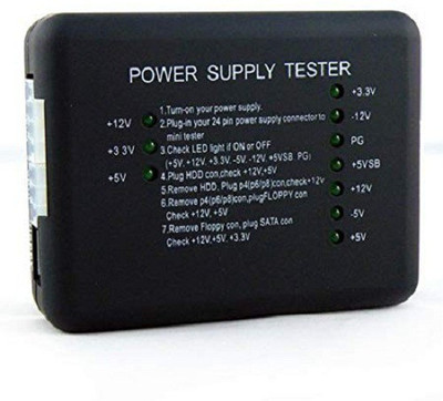 

jx2 power supply tester 20/24pin 0 Watts PSU(Black)