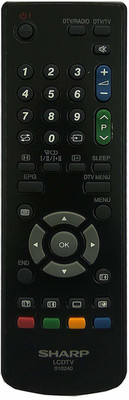 

Ehop Sharp LED/LCD/HD TV Remote Control, Remote Controller(Black)