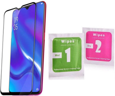 SMARTCASE Edge To Edge Tempered Glass for OPPO K1(Pack of 1)
