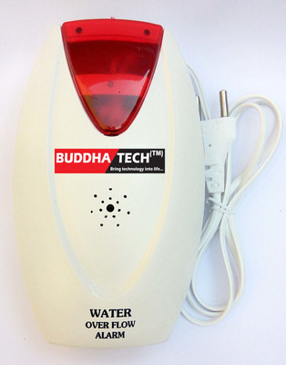 

Buddhatech Water Overflow Alert Alarm Sound System ( Save Electricity and Save water ) (RED-TECH) Wired Sensor Security System