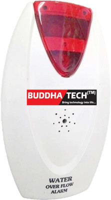 

Buddhatech Water Overflow Alert Alarm Sound System ( Save Electricity and Save water ) (RED-GTM) Wired Sensor Security System