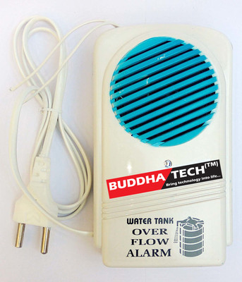 

Buddhatech Water Overflow Alert Alarm Sound System ( Save Electricity and Save water ) (BLUE-SPR) Wired Sensor Security System