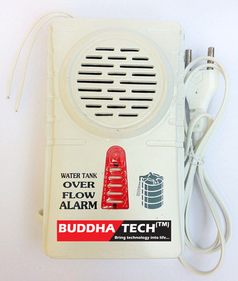 

Buddhatech Water Overflow Alert Alarm Sound System ( Save Electricity and Save water ) (ML-TECH) Wired Sensor Security System