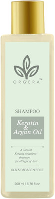 

Org'era Keratin treatment shampoo with Argan Oil (sls & paraben free)(200 ml)