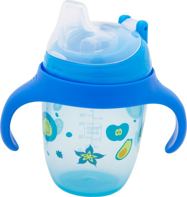 

MeeMee Bite Resistant Soft Spout Sipper Cup (Blue) 240 ml(Blue)