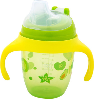 

MeeMee Bite Resistant Soft Spout Sipper Cup (Green) 240 ml(Green)