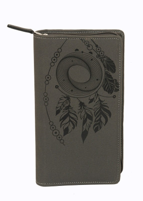 Sukeshcraft RFID Bag for 6 Passports 3 Credit 3 I.D. 6 Shopping Card Currency Holder(Silver, Grey)
