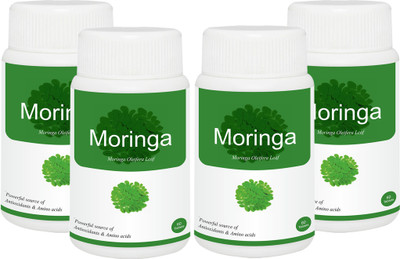 

Herb Essential Moringa Oliefera Leaf 500 mg - 60 Tablets (Pack of 4)(240 No)
