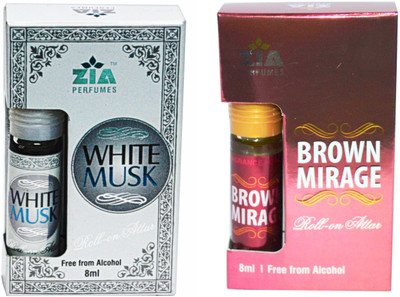 

Zia WHITE MUSK & BROWN MIRAGE Special Malaysian Edition Floral Attar(White Water Lily)