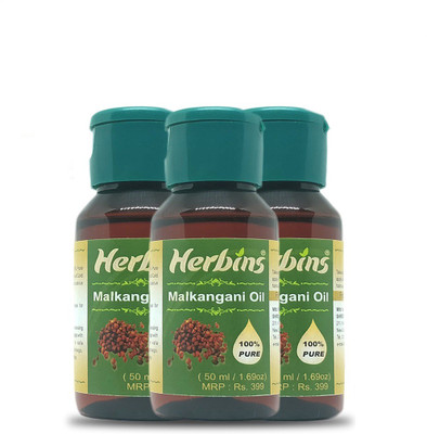 

Herbins Malkangani Oil Combo-3(150 ml)