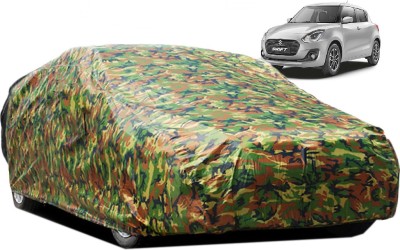 Dzirejunction Car Cover For Maruti Suzuki Swift (Without Mirror Pockets)(Multicolor)