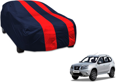 UDGHA Car Cover For Nissan Terrano (Without Mirror Pockets)(Blue, Red)