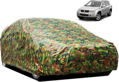 Dzirejunction Car Cover For Maruti Suzuki Grand Vitara (Without Mirror Pockets)(Multicolor)