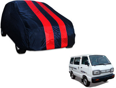 Flipkart SmartBuy Car Cover For Maruti Suzuki Omni (Without Mirror Pockets)(Blue, Red)