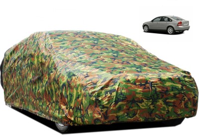 Dzirejunction Car Cover For Volvo S40 (Without Mirror Pockets)(Multicolor)