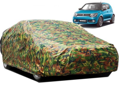 GoldRich Car Cover For Maruti Suzuki Ignis (Without Mirror Pockets)(Multicolor)