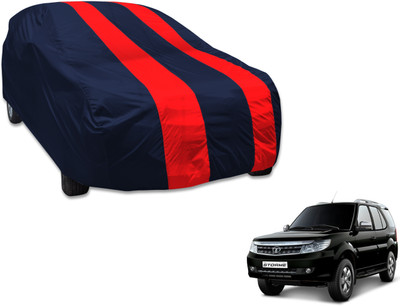 UDGHA Car Cover For Tata Safari Storme (Without Mirror Pockets)(Blue, Red)