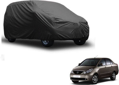 COVERPLANET Car Cover For Tata Indigo CS (Without Mirror Pockets)(Grey)