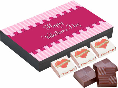 

CHOCOCRAFT Valentine Gifts - Valentine Day Special Gift - 6 Chocolate Box Truffles(1000 g)
