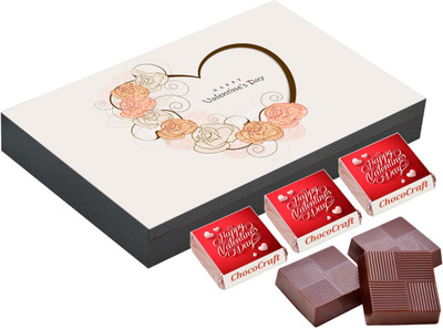 

CHOCOCRAFT Valentine Day Gift - Valentine Day Gift Online - 18 Chocolate Box Truffles(500 g)