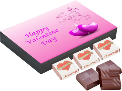 

CHOCOCRAFT Valentine Gifts - Romantic Gift Ideas For Him - 12 Chocolate Box Truffles(400 g)