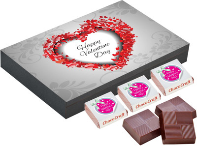 

CHOCOCRAFT Valentine's Day Gift - Romantic Surprise Gifts For Him - 12 Chocolate Box Truffles(400 g)