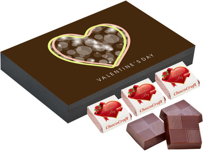 

CHOCOCRAFT Valentine Day Gifts - Best Gift Ideas For Boyfriend - 18 Chocolate Box Truffles(500 g)