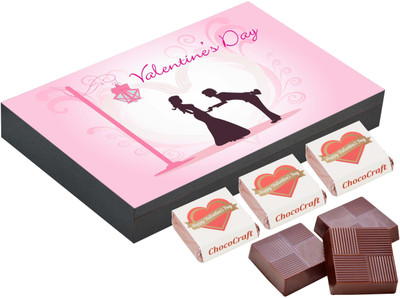 

CHOCOCRAFT Valentine's Gift - Creative Gift Ideas - 18 Chocolate Box Truffles(500 g)