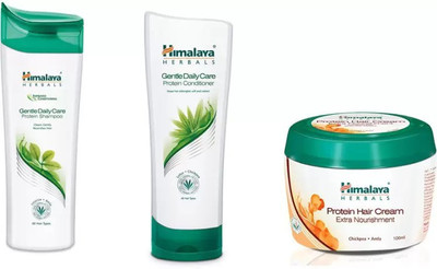 

Himalaya Gentle Daily Care Shampoo, Gentle Daily Care Conditioner, Protion Cream(Set of 3)