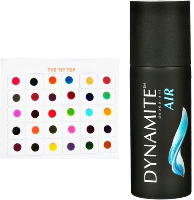 

THE TIP TOP AIR DEODORANT & LADY FASION BINDI(Set of 2)