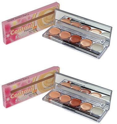 

Mars 10 Color Matte Finish Waterproof Contour Palette Concealer(Beige-3)