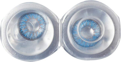 

Sparkle Eye CST-BLUE Monthly Contact Lens(0, Blue, Pack of 2)