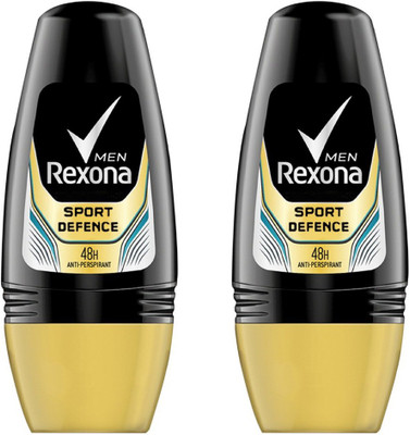 

Rexona Deodorant Roll-on sport defence pack of 2 Deodorant Roll-on - For Men(25 ml, Pack of 2)