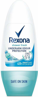 

Rexona Deodorant Roll-on shower fresh pack of 1 Deodorant Roll-on - For Women(25 ml)