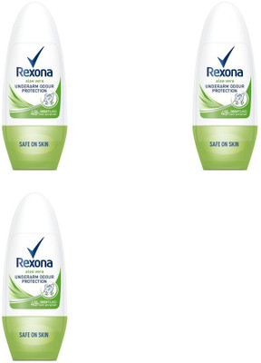 

Rexona Deodorant Roll-on aloe vera pack of 3 Deodorant Roll-on - For Women(25 ml, Pack of 3)