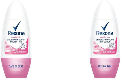 

Rexona Deodorant Roll-on powder dry pack of 2 Deodorant Roll-on - For Women(25 ml, Pack of 2)